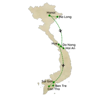 Circuit au Vietnam