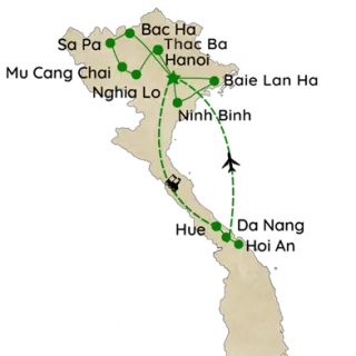 Circuit au Vietnam