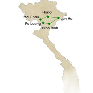 Circuit au Vietnam